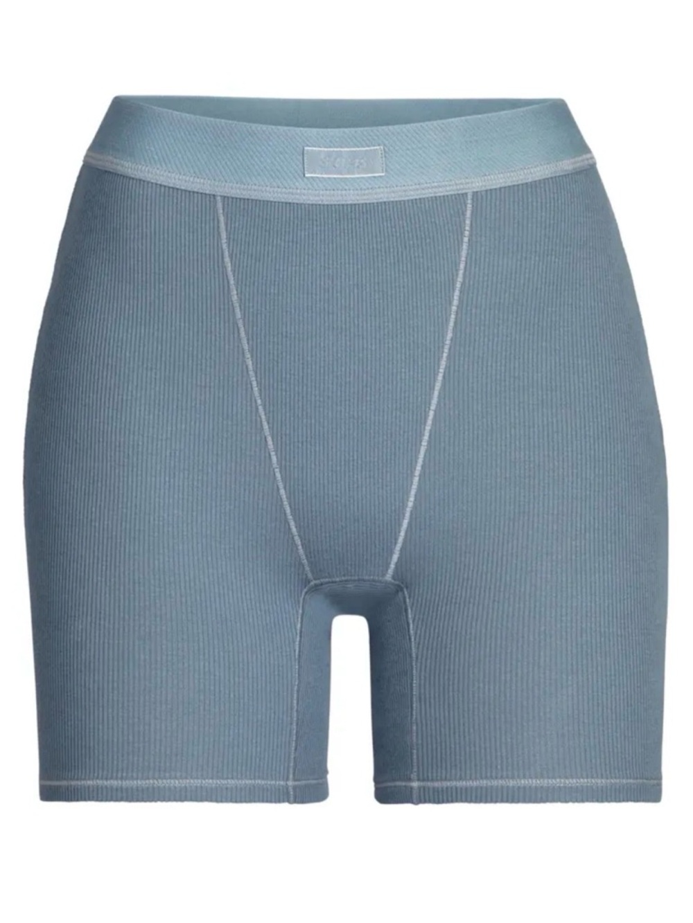 NWT SKIMS Cotton Rib Boxer size Medium in Kyanite